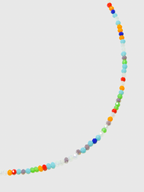 AWE Colored Small Crystal Necklace