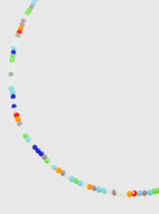 AWE Colored Small Crystal Necklace