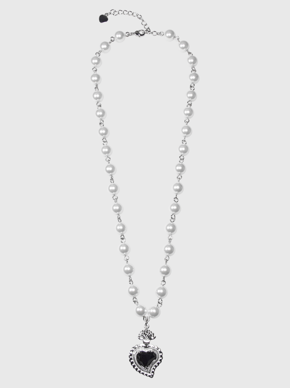 AWE Gemstone Love Pearl Necklace
