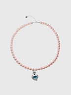 AWE Gemstone Love Pearl Necklace