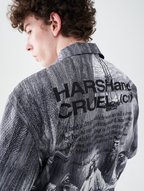 Harsh and Cruel The Last Supper Print Cuban Shirt