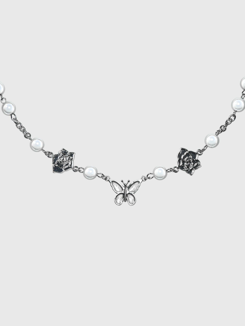 AWE Butterfly Daisy Necklace