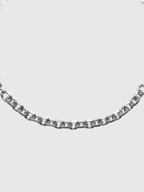 AWE Pearl Sugar Cube Crystal Necklace