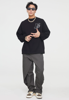 F2CE Basic Printing Logo Long Sleeved Tee