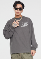 F2CE Basic Printing Logo Long Sleeved Tee