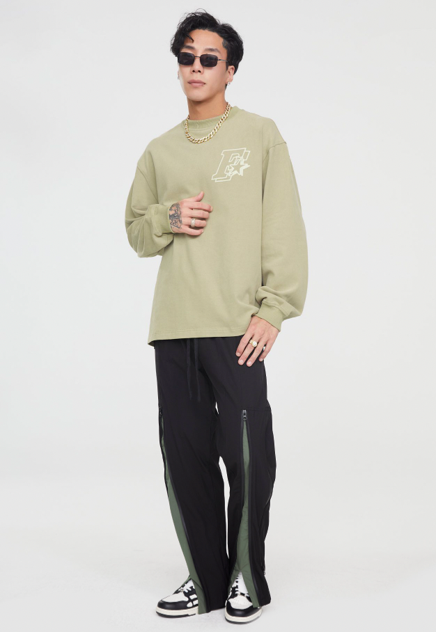 F2CE Basic Printing Logo Long Sleeved Tee