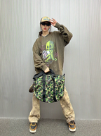 Cashrules Washed Cactus Print Sweatshirt