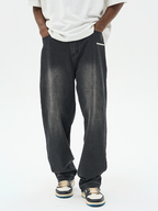 Harsh and Cruel Crosses Printed Denim