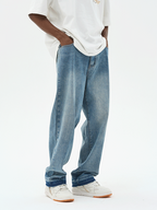 Harsh and Cruel Crosses Printed Denim