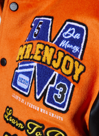 MEDM Patchwork Embroidered Baseball Jacket