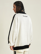 VOTE Clubs Zipper Knit Sweater