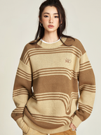 VOTE Classic Striped Knit Sweater