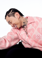 AFGK All-Over Print Logo Knit Sweater
