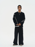 Harsh and Cruel Deconstruction Distressed Knit Sweater