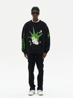 Harsh and Cruel Punk Head Knit Sweater