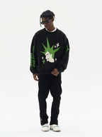 Harsh and Cruel Punk Head Knit Sweater
