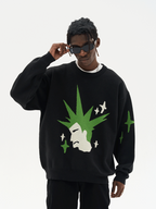 Harsh and Cruel Punk Head Knit Sweater
