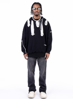 F3F Select Ghost Print Destroy Knit Sweater