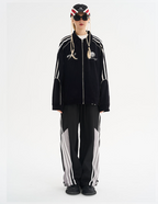 Harsh and Cruel Striped Loose Corduroy Jacket
