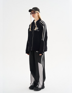 Harsh and Cruel Striped Loose Corduroy Jacket