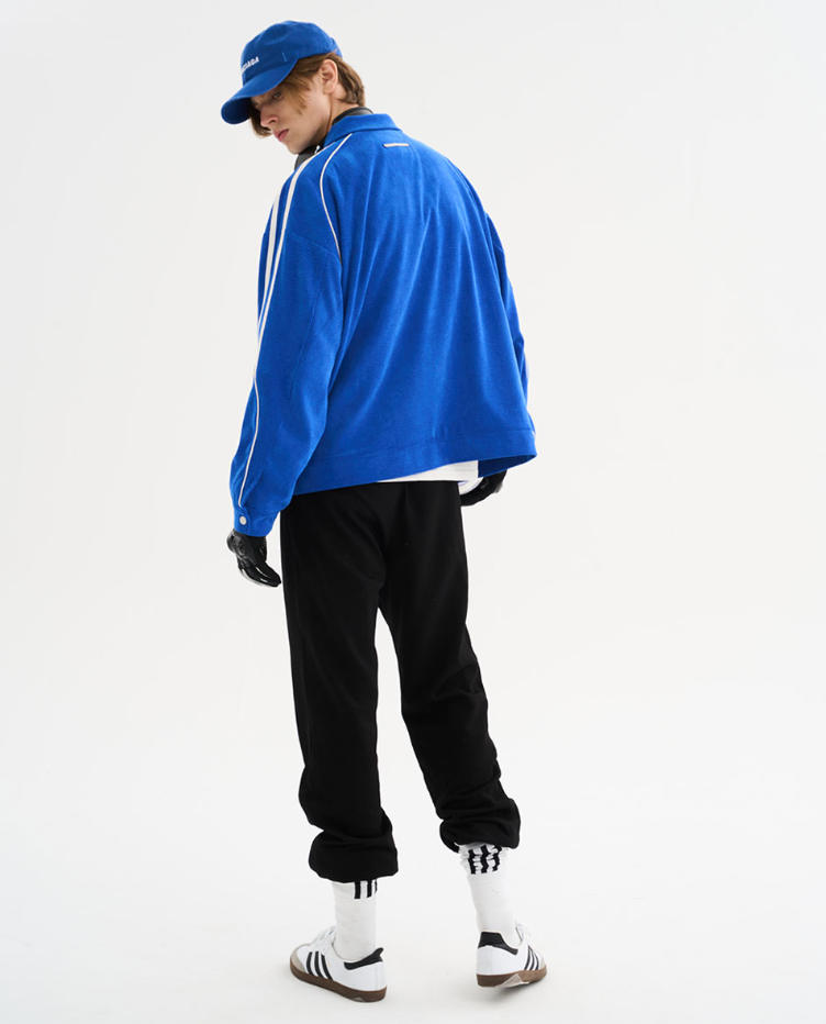 Harsh and Cruel Striped Loose Corduroy Jacket