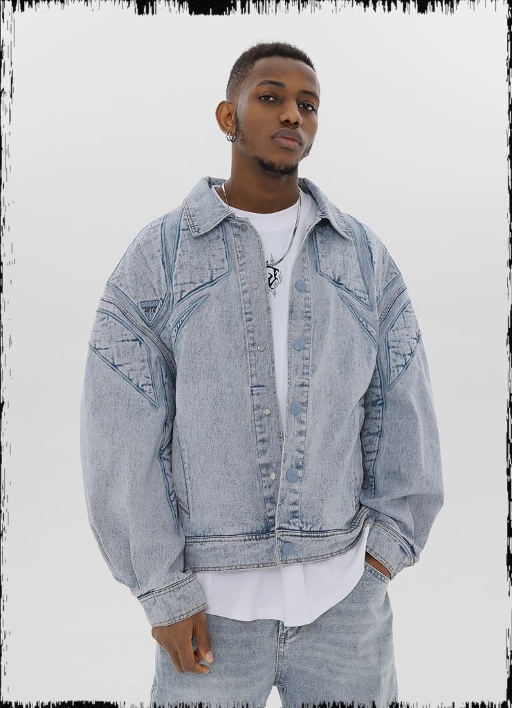 JHYQ Embroidered Denim Jacket
