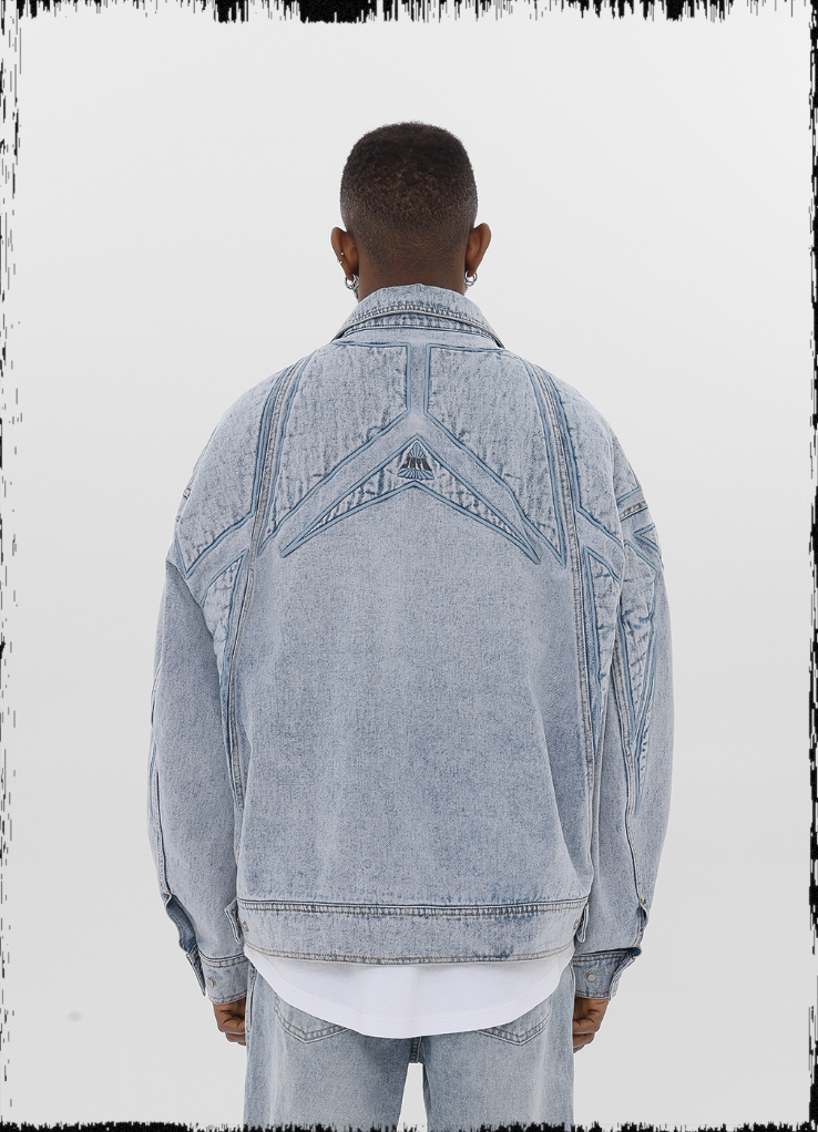JHYQ Embroidered Denim Jacket