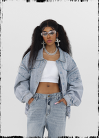 JHYQ Embroidered Denim Jacket