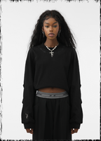 JHYQ Embroidered Long Sleeved Tee