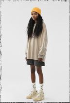 JHYQ Portrait Print Long Sleeved Tee