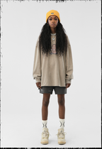 JHYQ Portrait Print Long Sleeved Tee