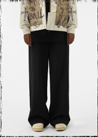 JHYQ Wide Legged Embroidered Western Pants