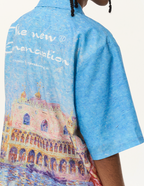 Harsh and Cruel Urban Oil Full Print Cuban Shirt