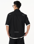 Harsh and Cruel 3D Pleats Short Sleeve Shirt
