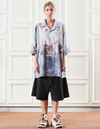 Harsh and Cruel Dancing Circle Full Print Cuban Shirt