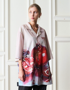 Harsh and Cruel Pomgranate Full Print Cuban Shirt