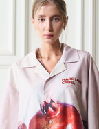 Harsh and Cruel Pomgranate Full Print Cuban Shirt