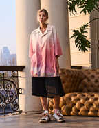 Harsh and Cruel Forest Sunset Full Print Cuban Shirt