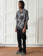 Harsh and Cruel Palms Logo Cuban Shirt