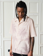 Harsh and Cruel Palms Logo Cuban Shirt