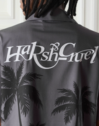 Harsh and Cruel Palms Logo Cuban Shirt
