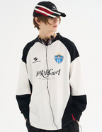 Harsh and Cruel Retro Stitching Two Pieces L/S Jersey