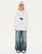 Harsh and Cruel Stitched Raglan Logo Jersey