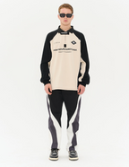 Harsh and Cruel Retro Zipper Polo Shirt