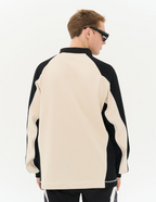 Harsh and Cruel Retro Zipper Polo Shirt