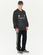 Harsh and Cruel Dragon Logo Jersey Shirt