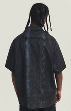 ANTIDOTE Cuban Collar Short Sleeve Shirt