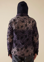 EVILKNIGHT(EK) Paisley Washed & Aged Gradient Plaid Long Sleeve Shirt
