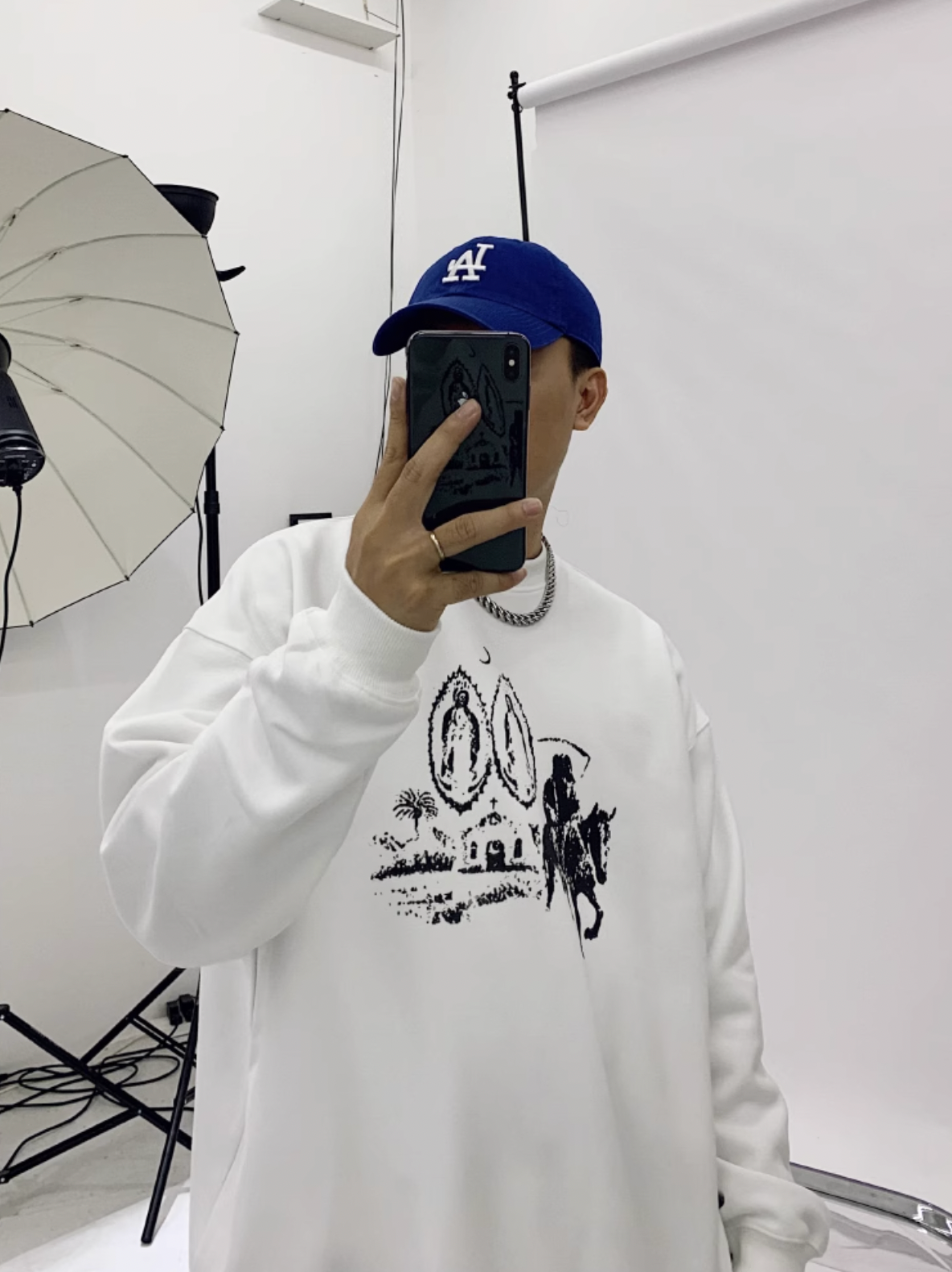 F3F Select Abstract Print Sweatshirts