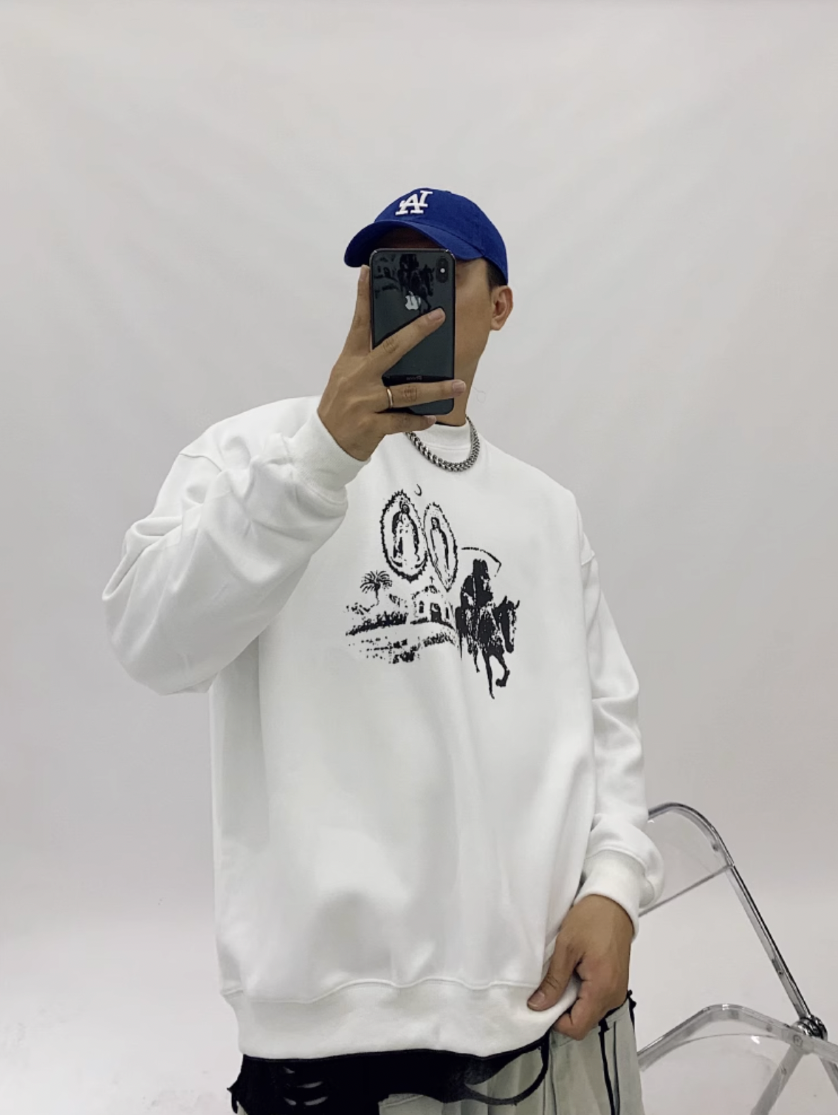 F3F Select Abstract Print Sweatshirts